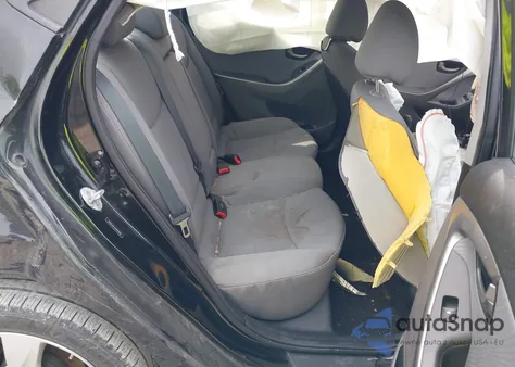 2013 Hyundai Elantra Gls из США, поврежденный, VIN 5NPDH4AE1DH205489